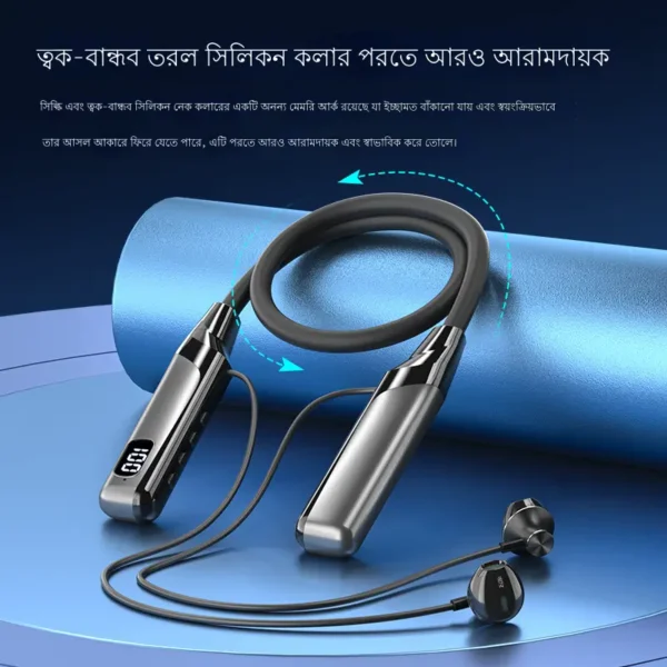 Regrsi NY052 200hours Battery Backup Neackband Digital Display